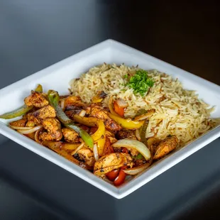 Mediterranean Chicken Fajita