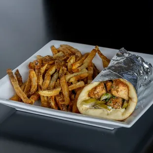 Shish Tawook (Chicken Kabab) Sandwich