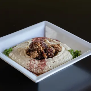 Ground Beef Hummus