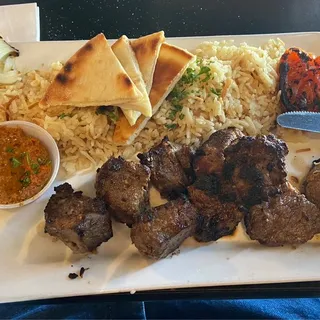Beef Kabab Plate