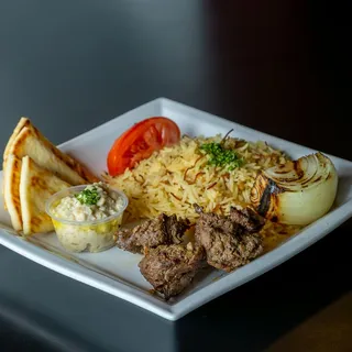 Beef Kabab Lunch