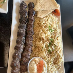 Beef Kofta Plate