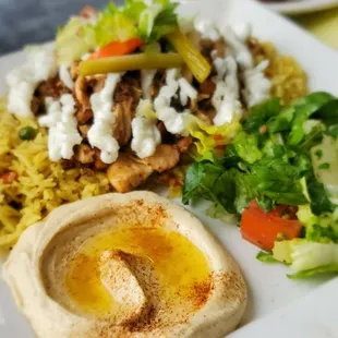 Chicken Shawarma Plate