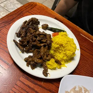 Beef Shawarma Entre