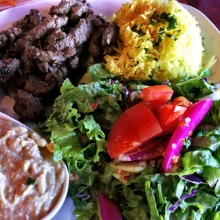 Beef Shawarma Plate Lunch