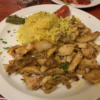 Chicken Shawarma Entree