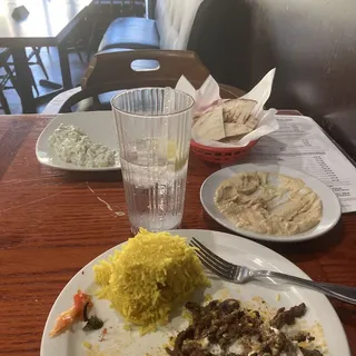 Beef Shawarma Entree