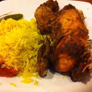 Whole Roasted Chicken Dinner Entre