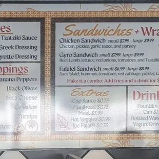 Menu!