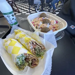 food, burritos and wraps