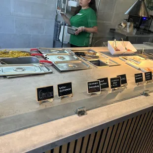 sushi and sashimi, interior