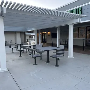 Patio seating