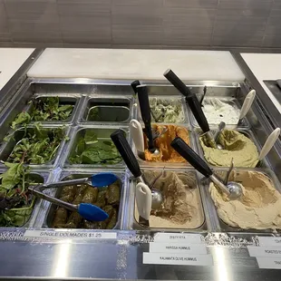 interior, salads