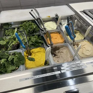 Hummus flavors