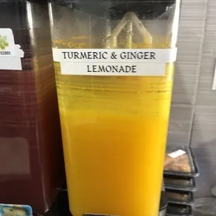 Most popular Drink The Turmeric and Ginger Lemonade