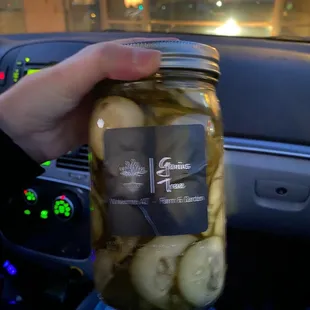 homemade pickles!