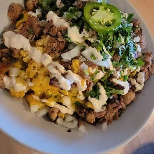 Mac and Elote Bowl