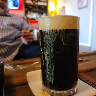 Icy cold stout for me!