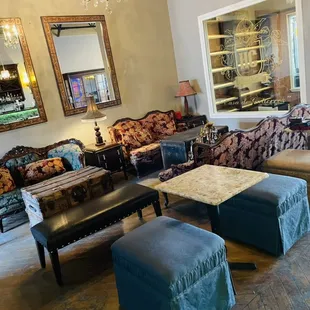 Best Place in the house.  Our one of a kind lounge area.