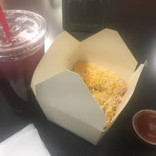 Country Scramble with Blackberry Lemonade Tea!