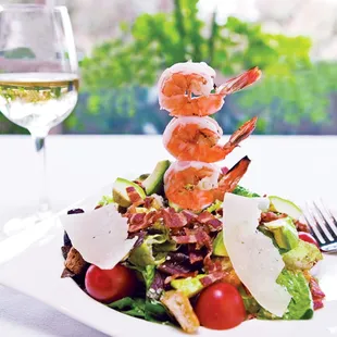 Caesar BLT, with Shrimp.