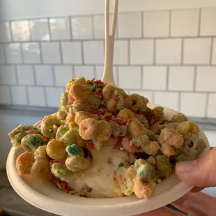 Pride sundae