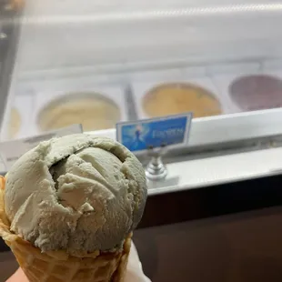 Frozen ice cream
