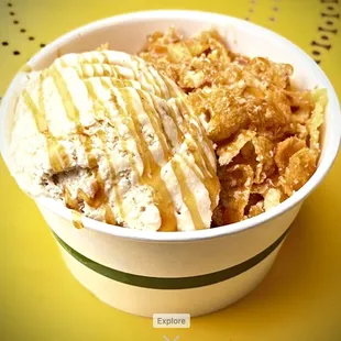 Secret Breakfast sundae