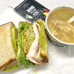 Yep, back again for soup &amp; sandwich! :)