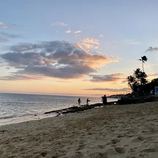 Watching the sunset