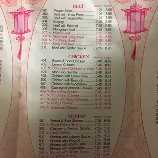 menu, sandwiches