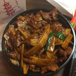 Mongolian beef!