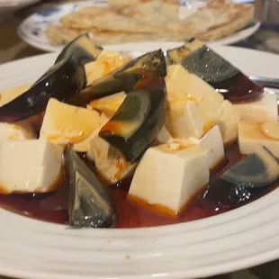74. Soft Bean Curd with Preserved Eggs