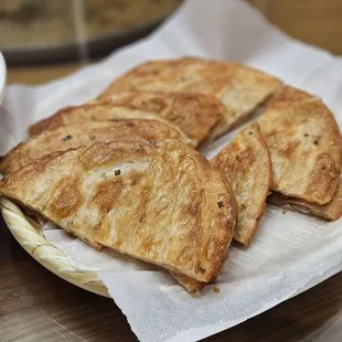 Scallion pancakes