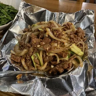 Sizzling Beef