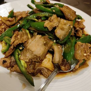 Hunan Stir Fried Pork