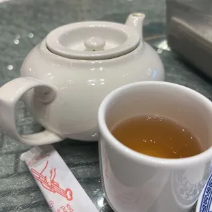 Hot tea