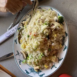 Rice with vegetables