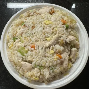 Chicken fried rice to go