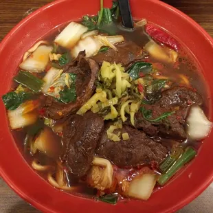 Beef noodle soup
