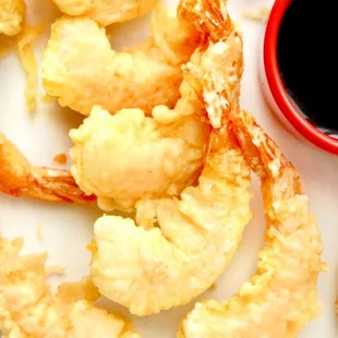 Real fried tempura shrimp!!!