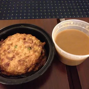 Pork Egg Foo Young