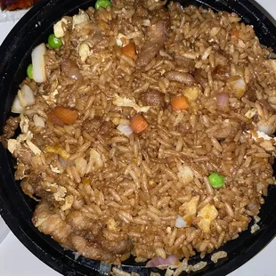 Pork fried rice
