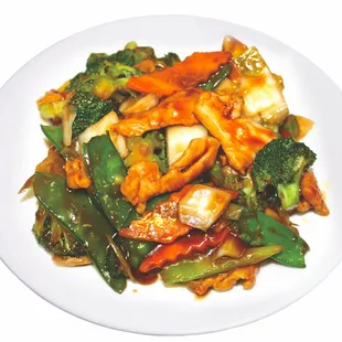 Chicken w/ Mixed Vegetables