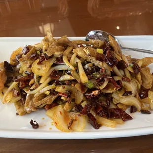 Crispy Fried Pork Intestines