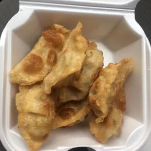 Fried Chicken Dumplings