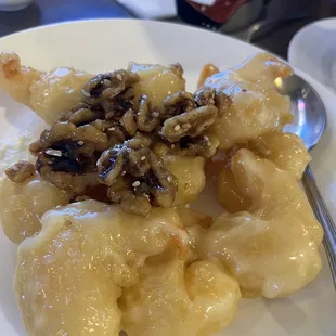 Honey Walnut Prawns