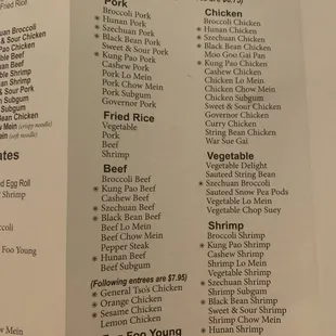 Lunch specials