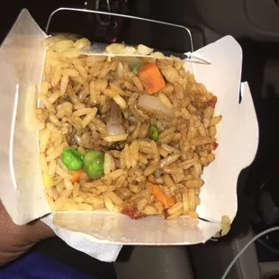 Fried Rice was pretty good but a lil soggy