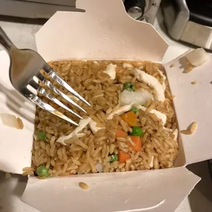 Chicken fried rice